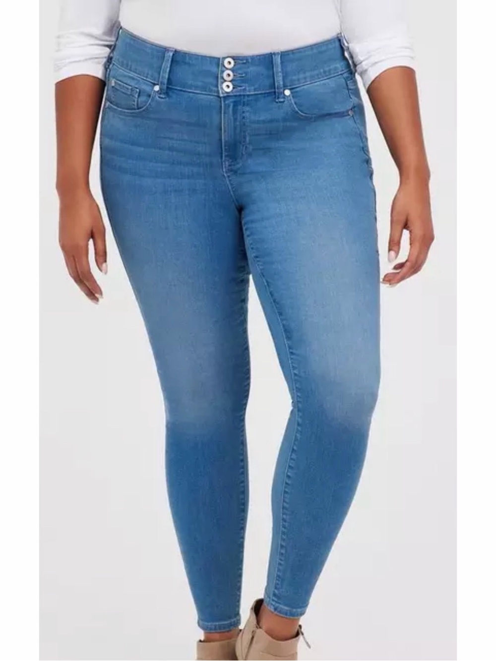 Torrid Jegging Skinny High-Rise Jean Blue